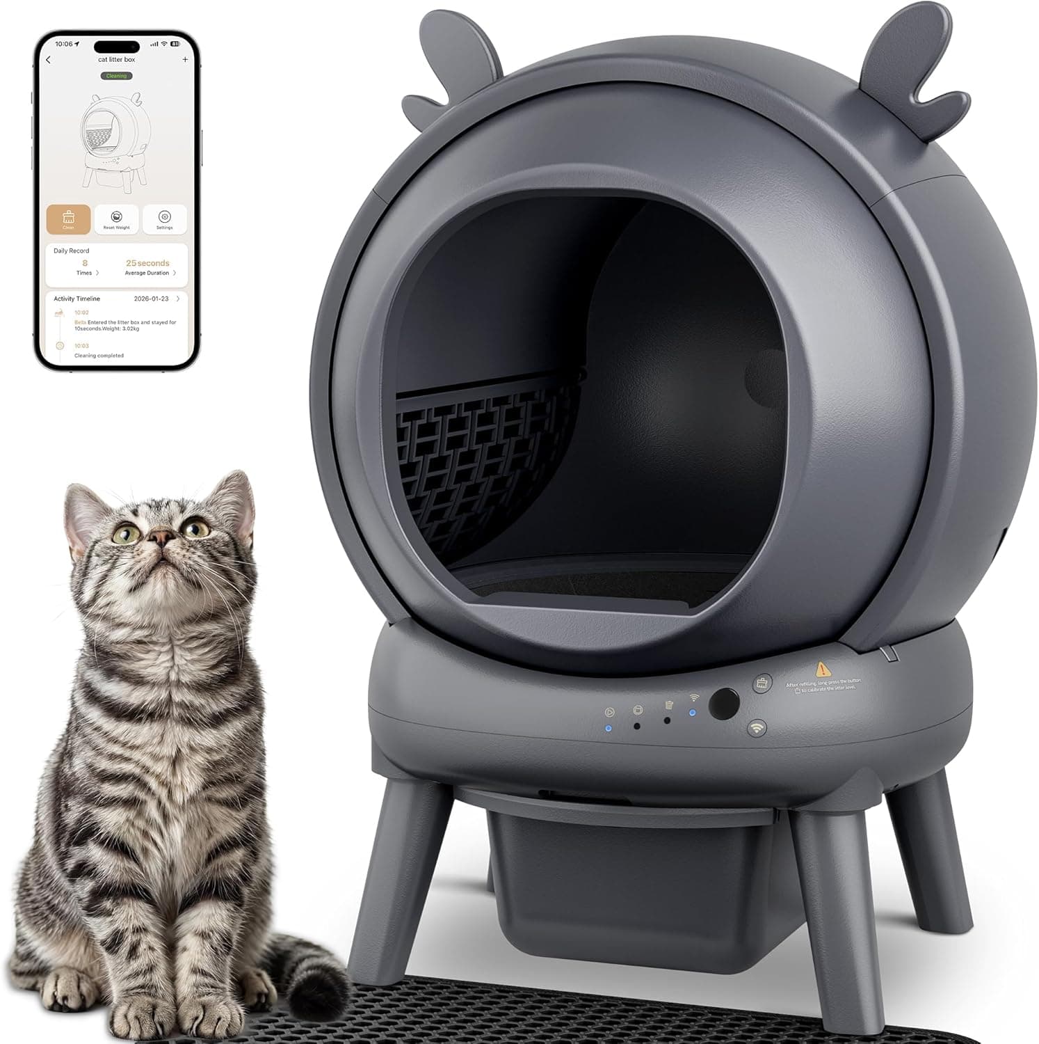 Automatic Self Cleaning Litter Box