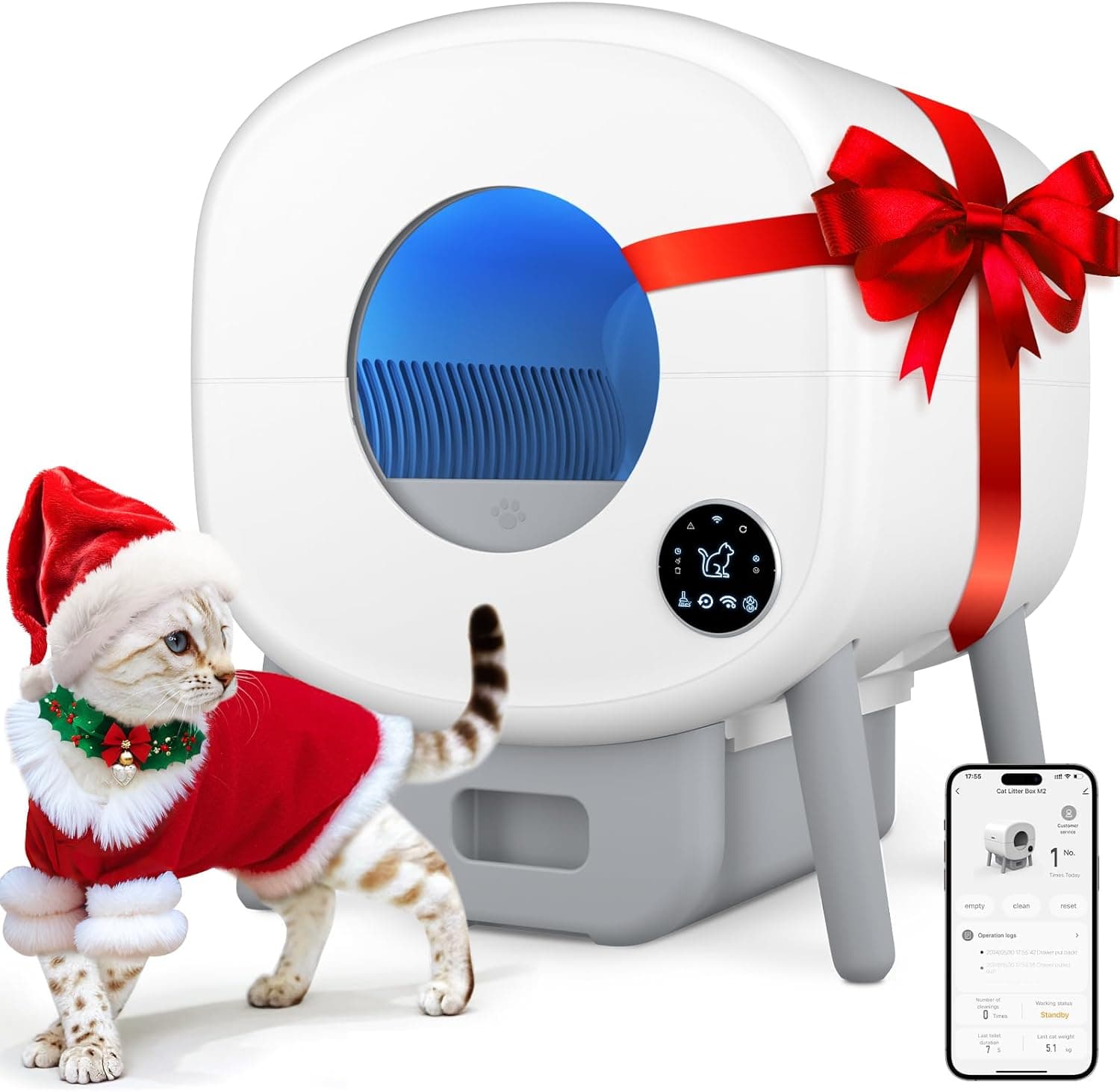 Cumrige Self Cleaning Litter Box