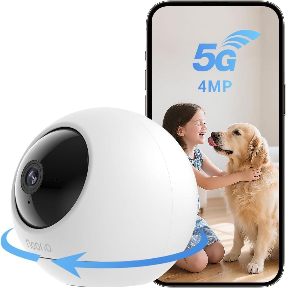 Noorio Security Indoor Camera with 5GHz WiFi