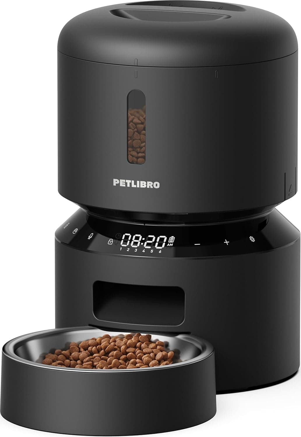PETLIBRO Automatic Cat Feeder – 3L Programmable Pet Food Dispenser with Airtight Storage