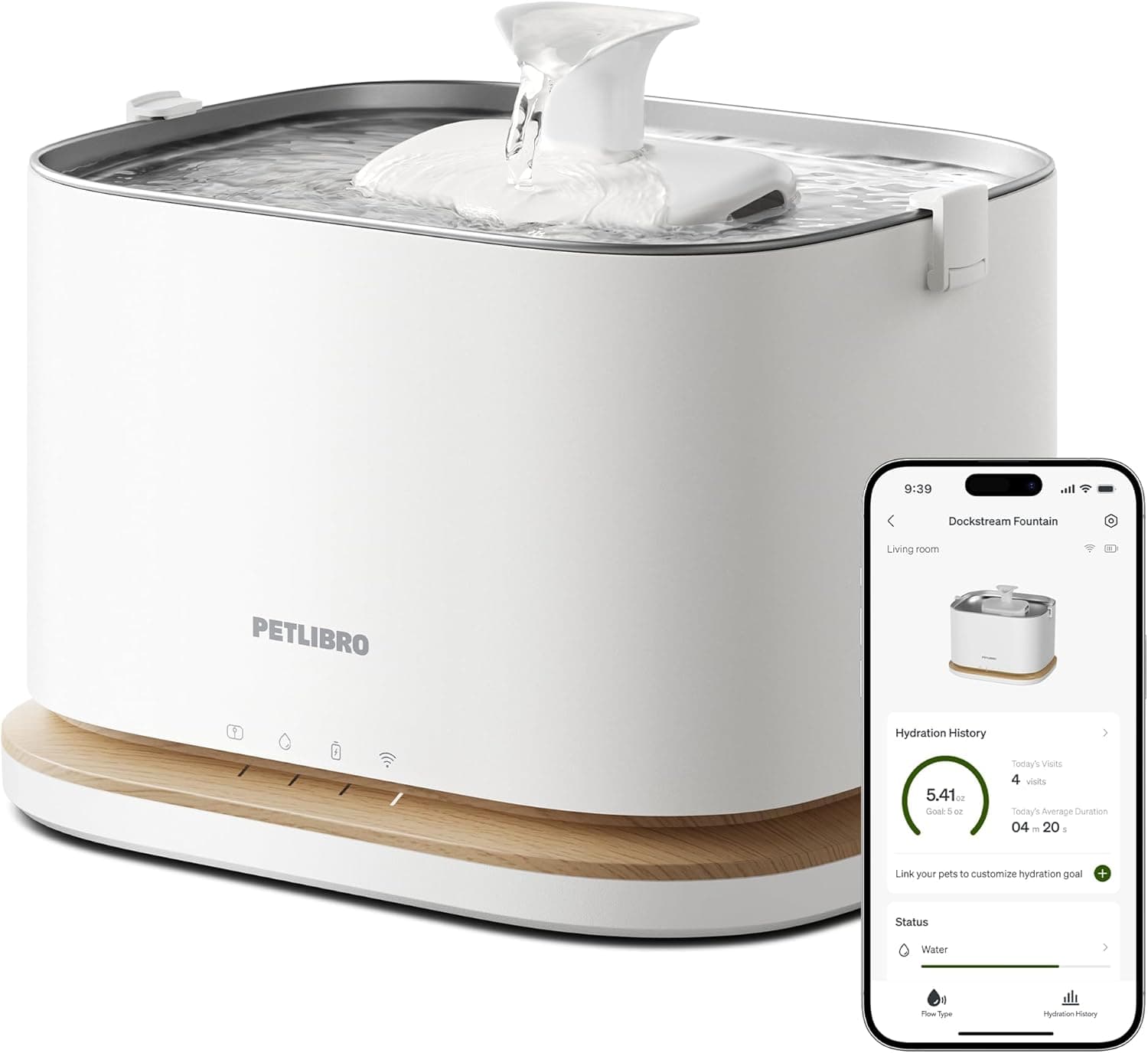 PETLIBRO Upgrade Cat Water Fountain