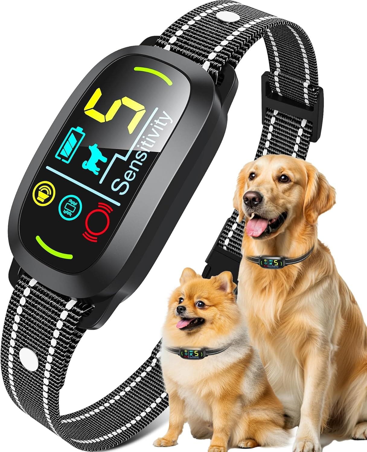 Smart AI Bark Collar for Large Medium Small Dogs
