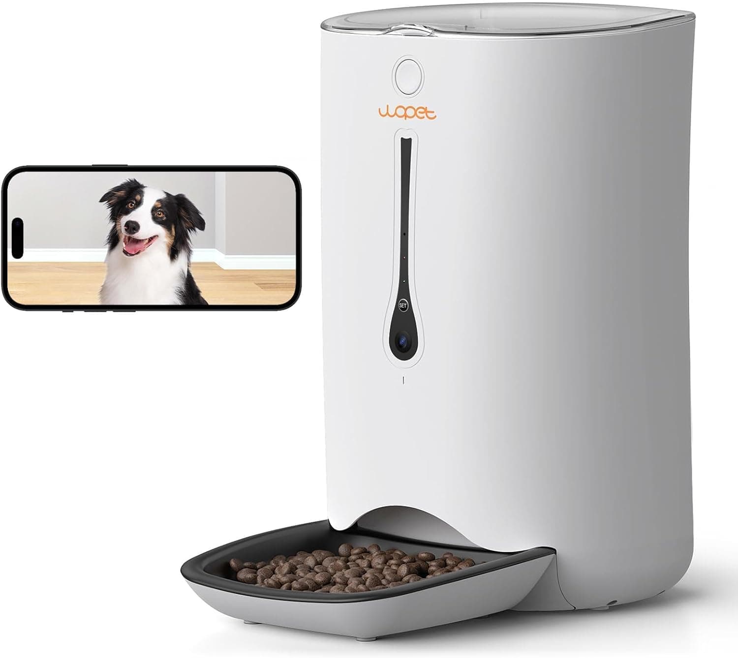 WOPET Automatic Dog Feeder with Camera